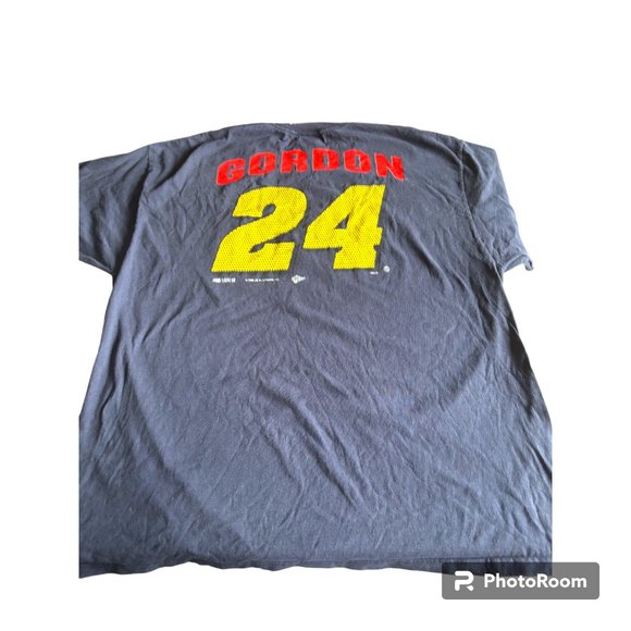 Vintage 2002 NASCAR Jeff Gordon Dupont Racing Double Sided T-shirt Men's sz XXL - Picture 9 of 12